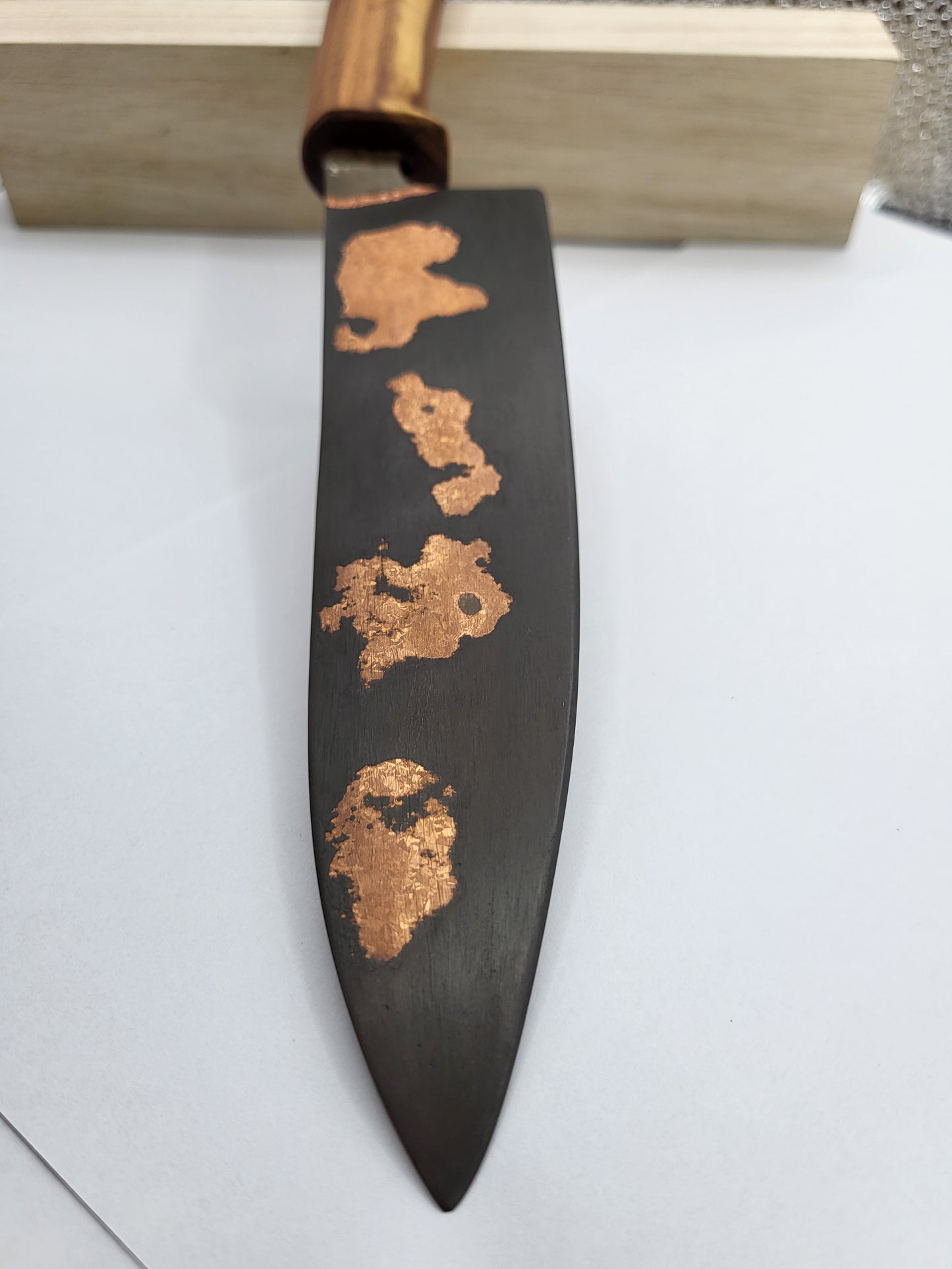 Kupfer Damast Küchenmesser