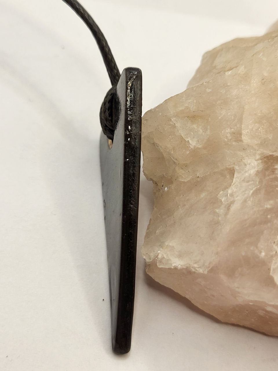 Damast Obsidian Look Anhänger