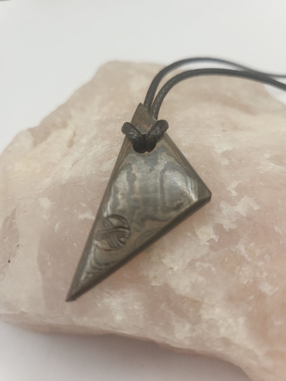 Kupfer-Damast Anhänger #2