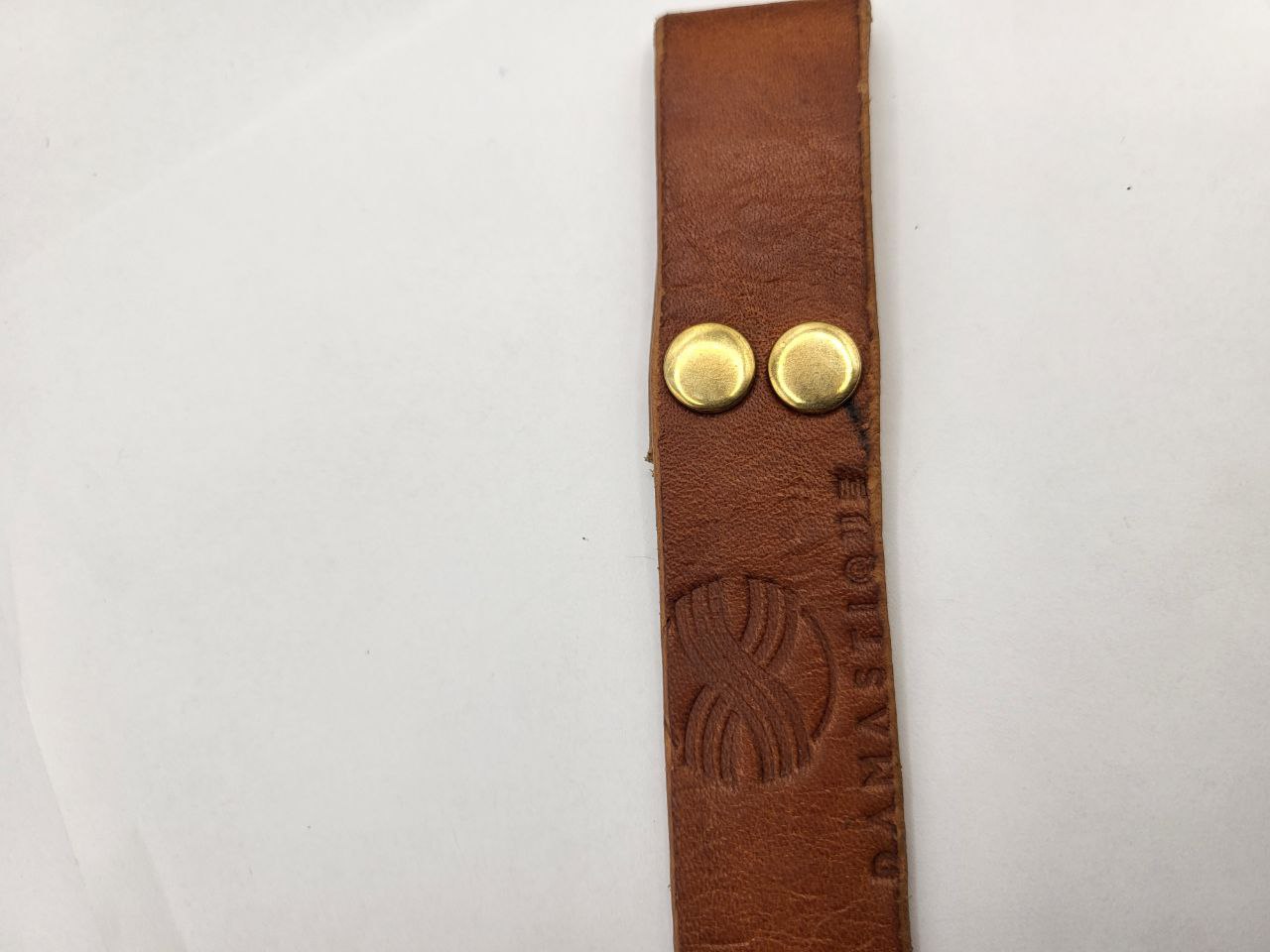 Echter Rinds-Ledergürtel hellbraun