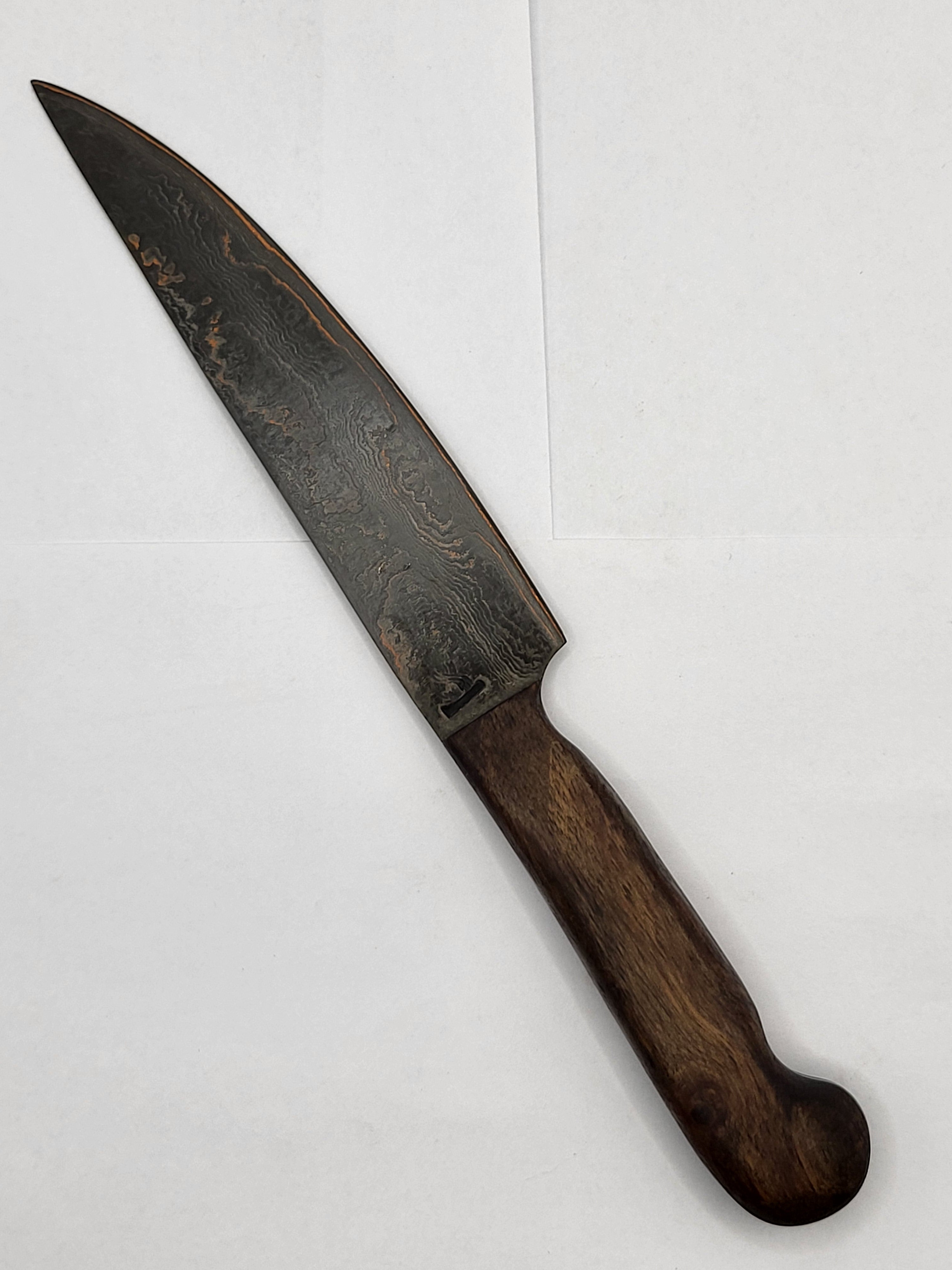 Gemüse & Steakmesser Kupfer Damast