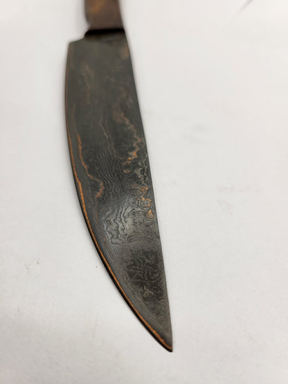 Gemüse & Steakmesser Kupfer Damast