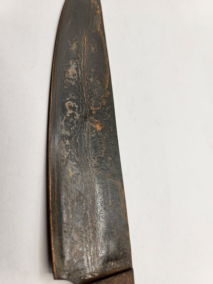 Gemüse & Steakmesser Kupfer Damast