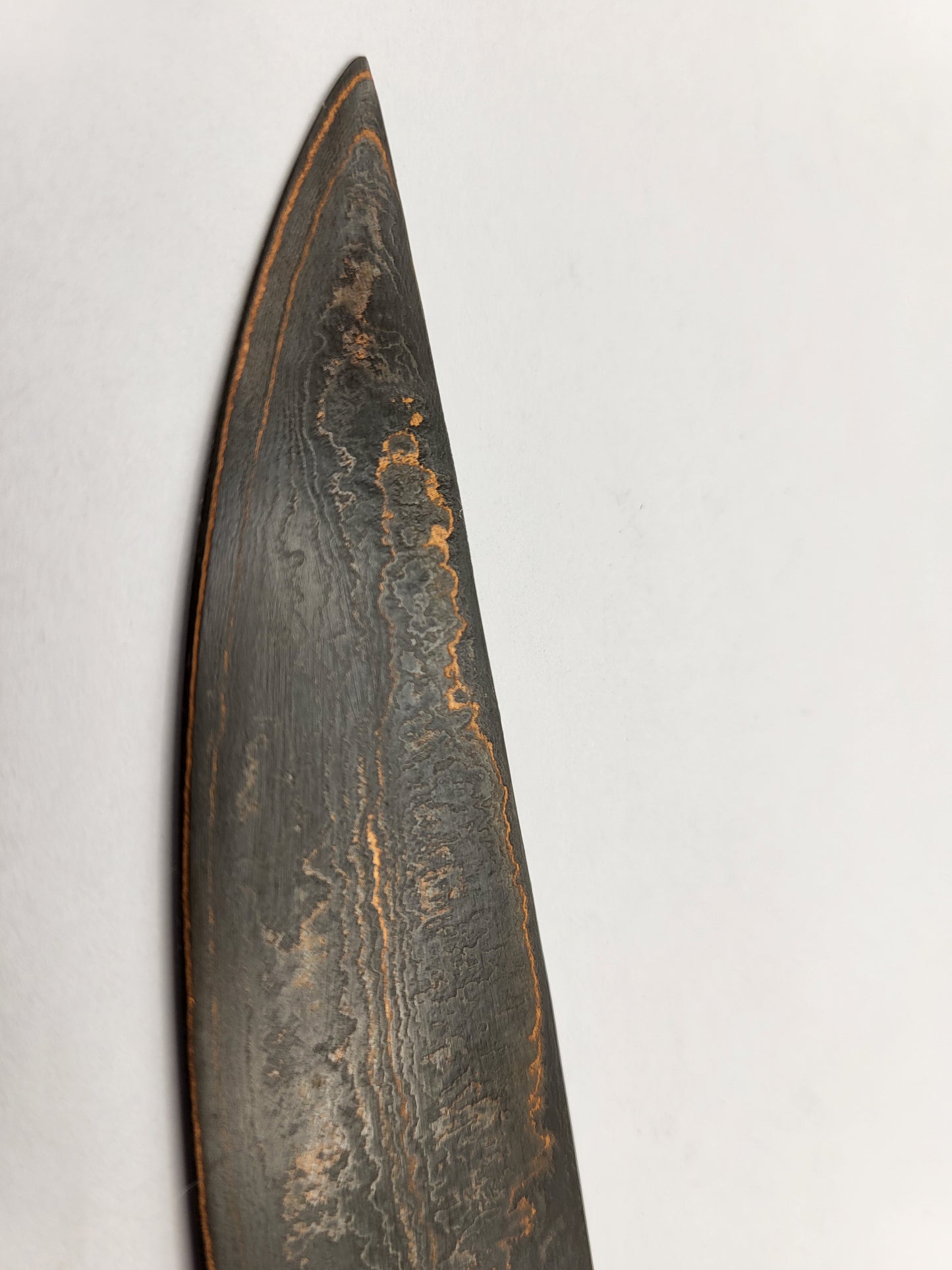 Gemüse & Steakmesser Kupfer Damast