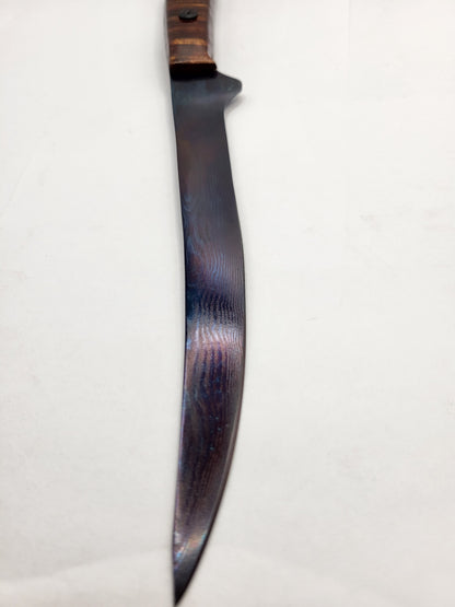 Filetiermesser Blue Damast