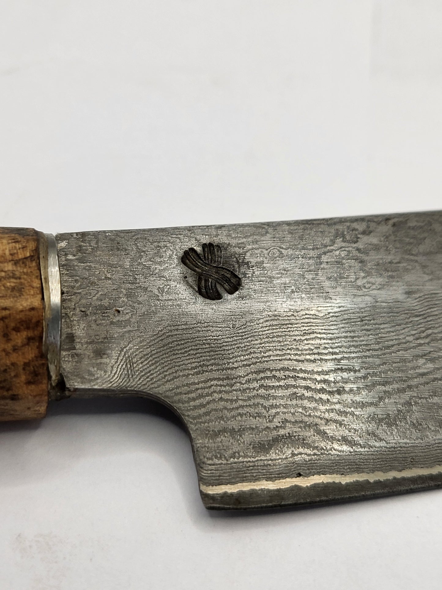 kleines Allzweck Damastmesser white Liner