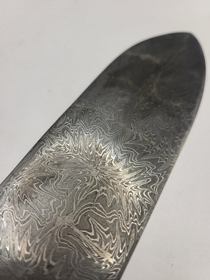 Handgeschmiedetes Mosaik Santoku mit 195 mm Klinge