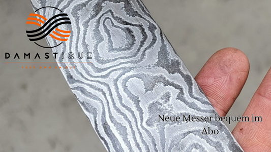 Küchenmesser Damast im Abo