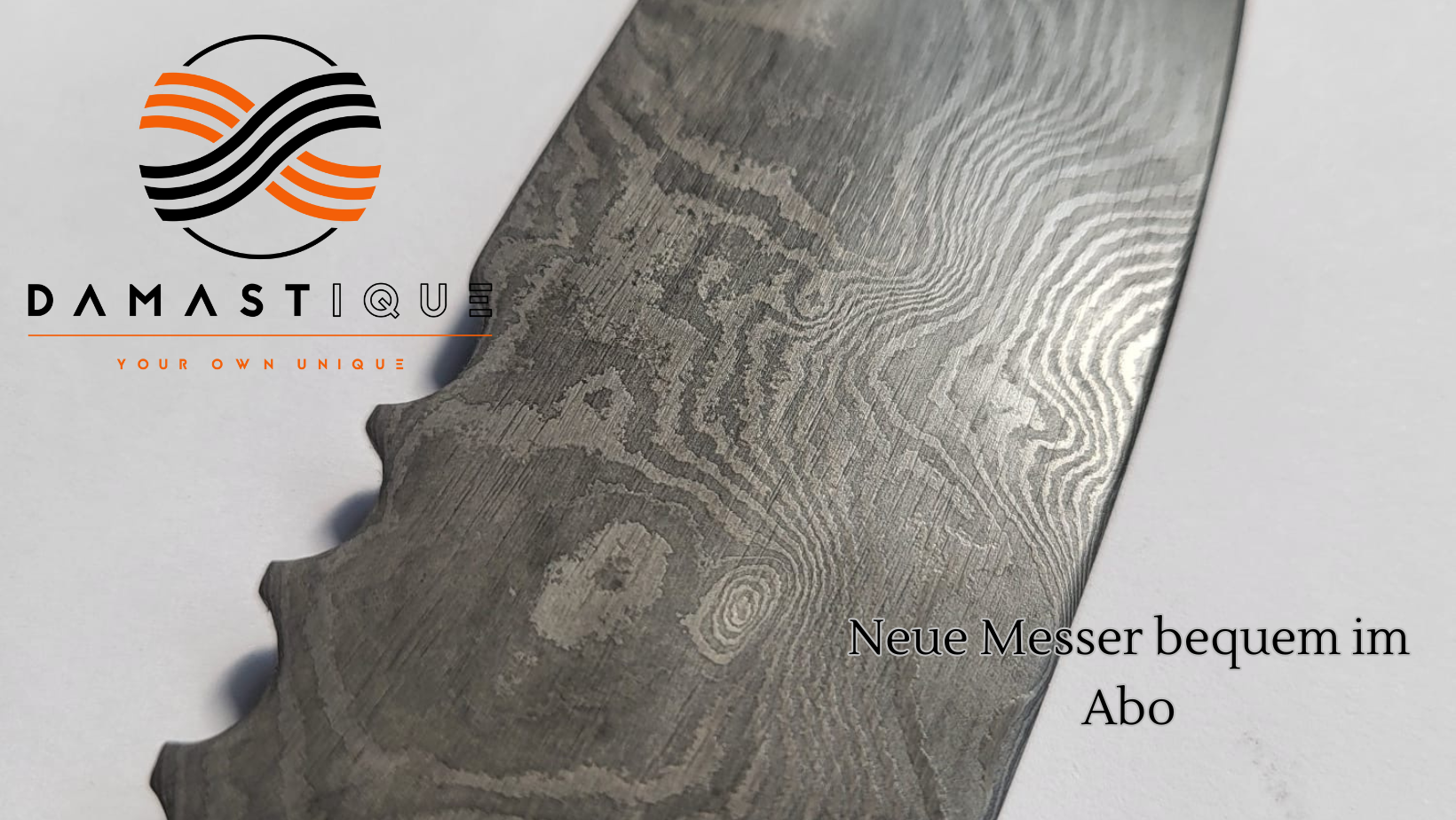 Outdoor/Jagdmesser Damast im Abo