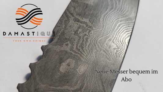 Outdoor/Jagdmesser Damast im Abo