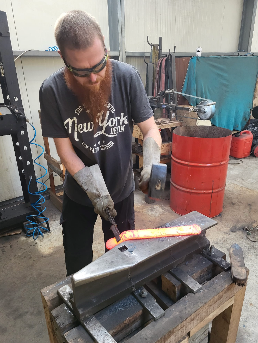 Schmiedekurs Jagdmesser