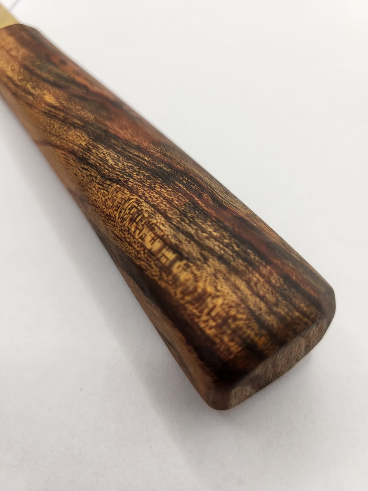 Teak-Gold Damast Set