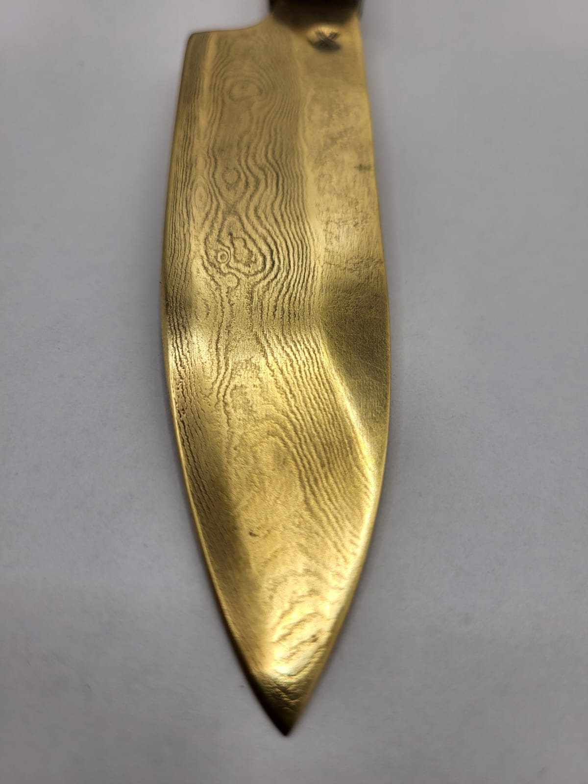 Teak-Gold Damast Set