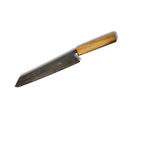 Küchenmesser Gyoto Kupfer-Damast Norwegische Erle8 – Damastique