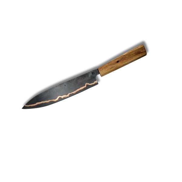 Großes Allzweckmesser Lava Steel3 – Damastique