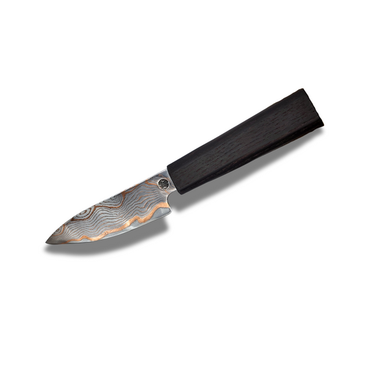 Kleines Allzweckmesser Shiny Damascus