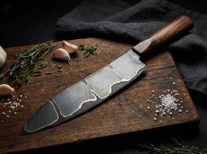 Handgeschmiedetes Allrounder Messer Rainy Liner nicht rostfrei