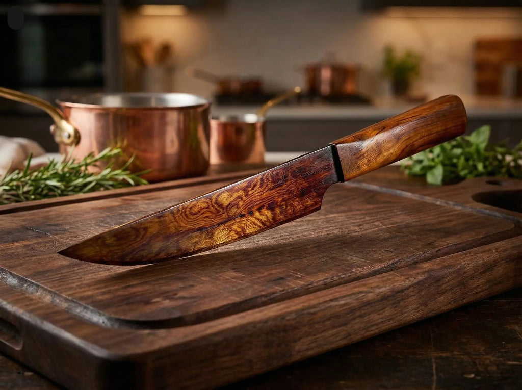 Blue Steakmesser rostträges handgeschmiedetes Messer