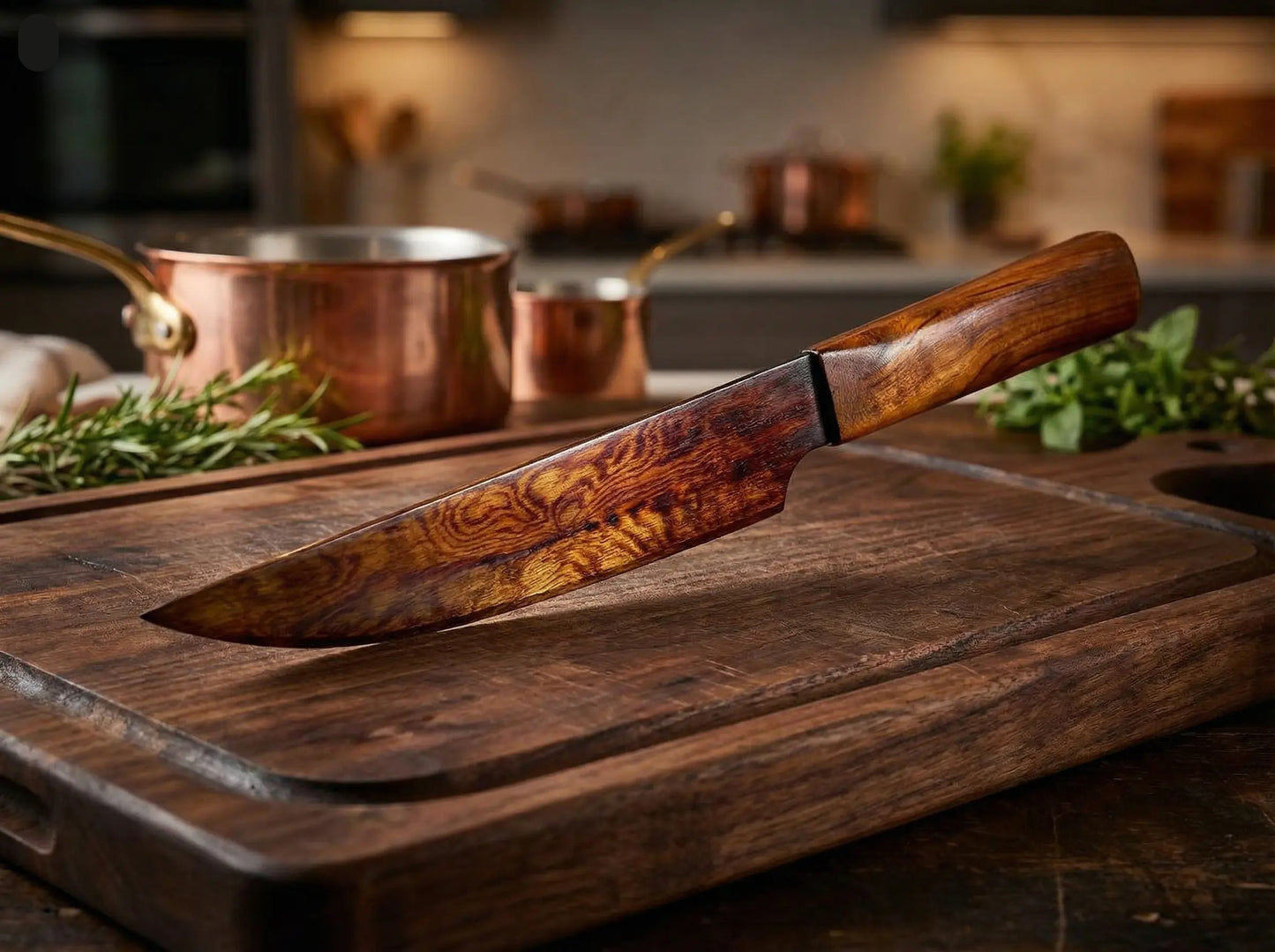 Blue Steakmesser rostträges handgeschmiedetes Messer