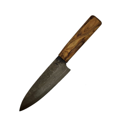 kleiners Allzweck Damastmesser RAW