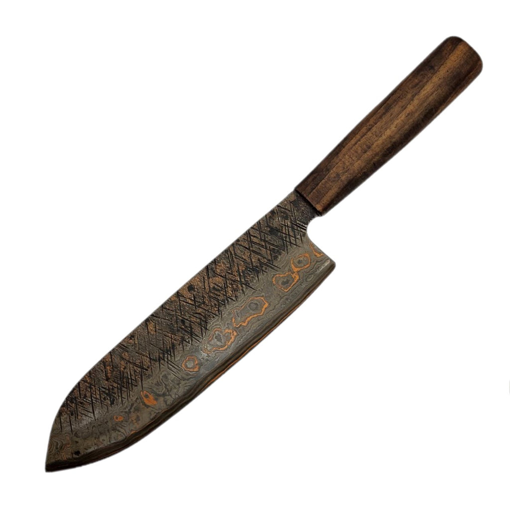 Santoku Kupfer-Damast RAW