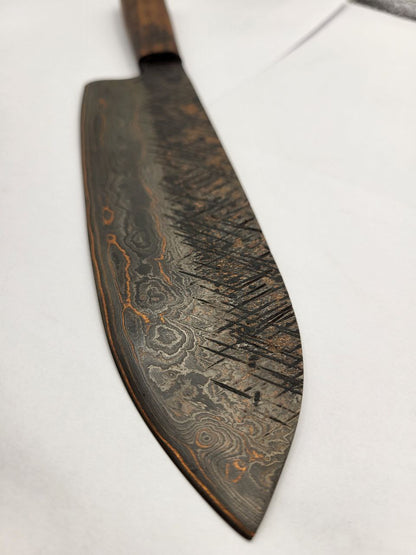 Santoku Kupfer-Damast RAW