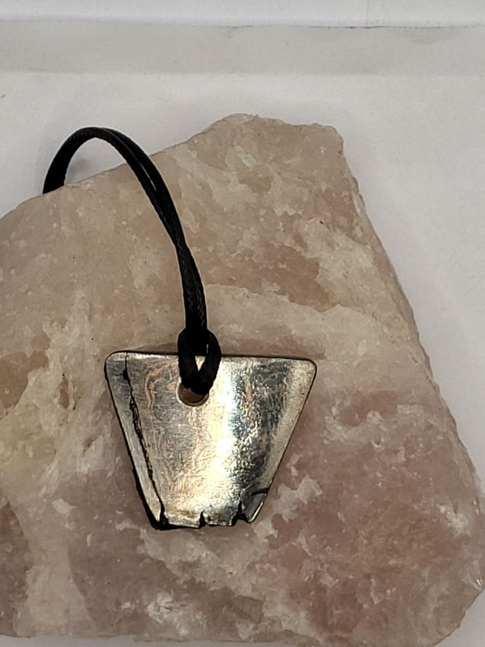 Kupfer-Damast shiny Anhänger