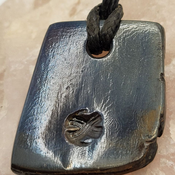 Damast Blue Edition Anhänger