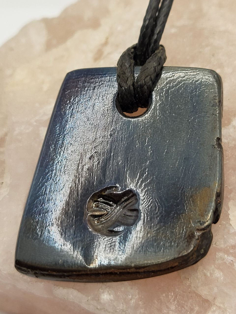 Damast Blue Edition Anhänger