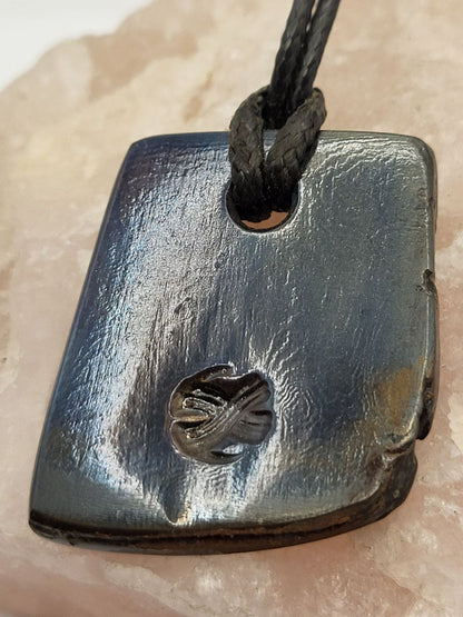 Damast Blue Edition Anhänger