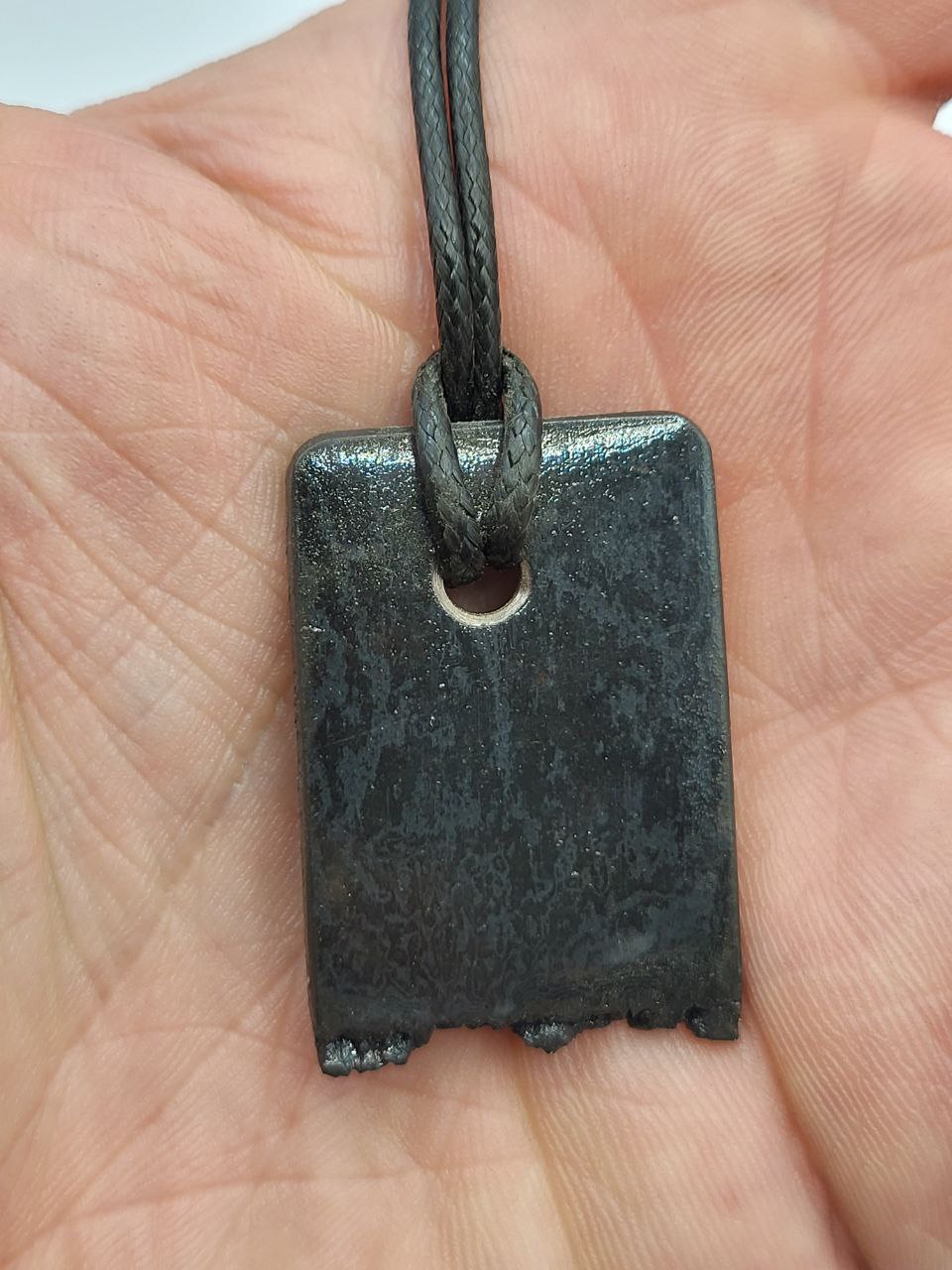 Damast Obsidian Look Anhänger