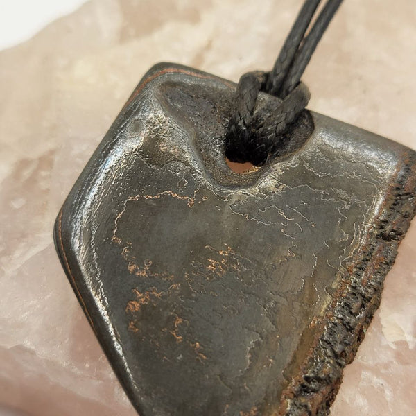 Kupfer-Damast dezent Anhänger