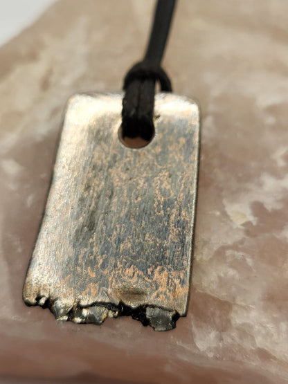 Kupfer-Damast shiny Anhänger