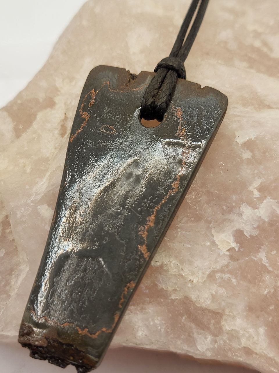 Kupfer-Damast dezent Anhänger