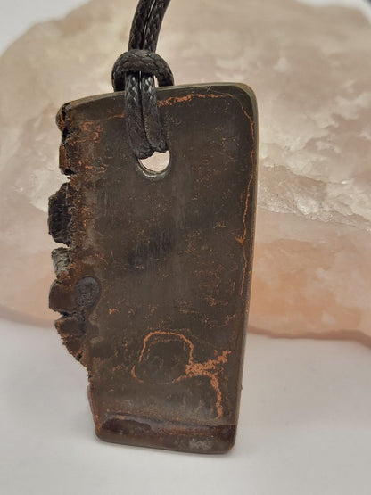 Kupfer-Damast Anhänger