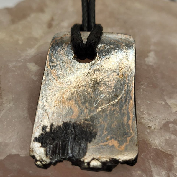 Kupfer-Damast shiny Anhänger