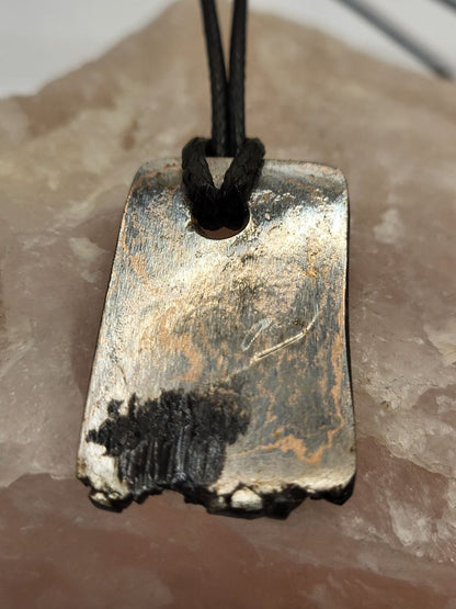 Kupfer-Damast shiny Anhänger