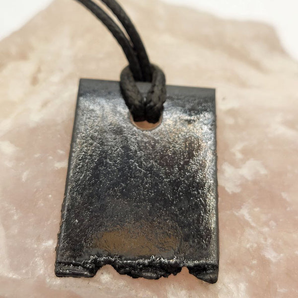 Damast Obsidian Look Anhänger