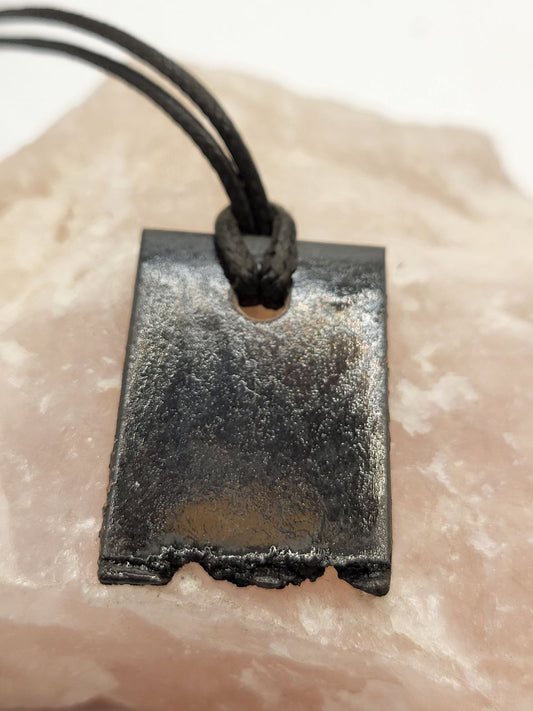 Damast Obsidian Look Anhänger