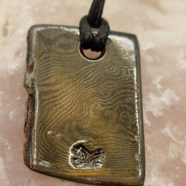 Damast Rusty Anhänger