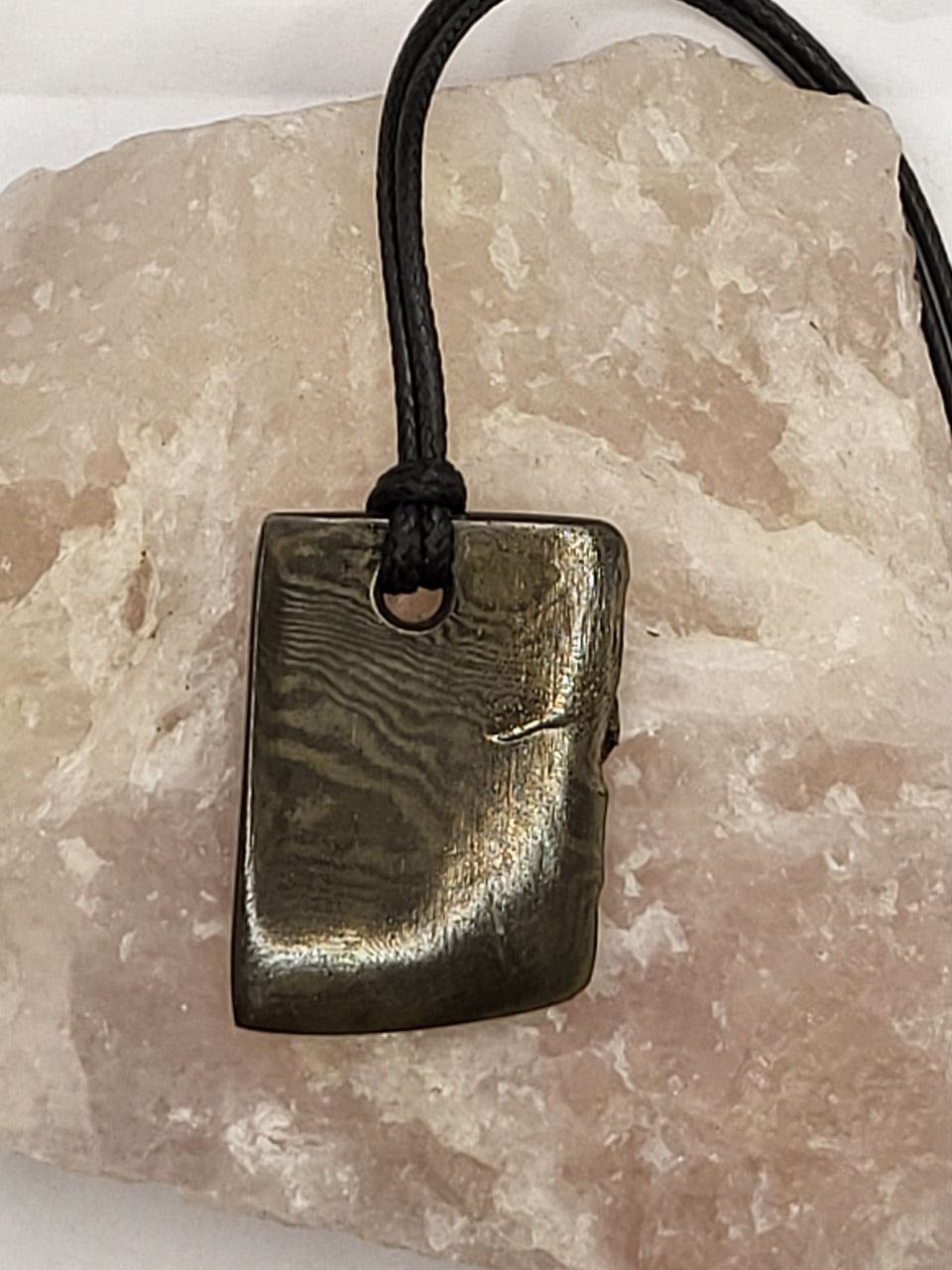 Damast Rusty Anhänger