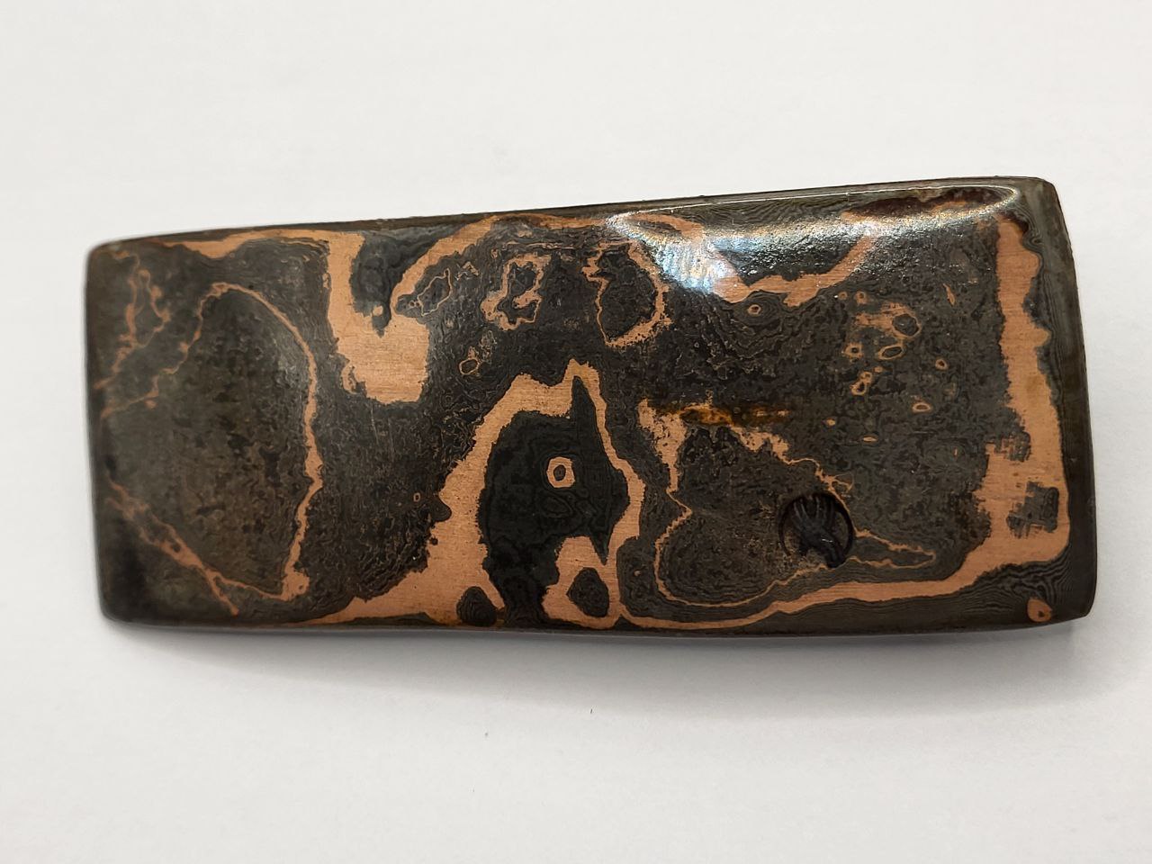 Intrusive - Kupferdamast Gürtelschnalle