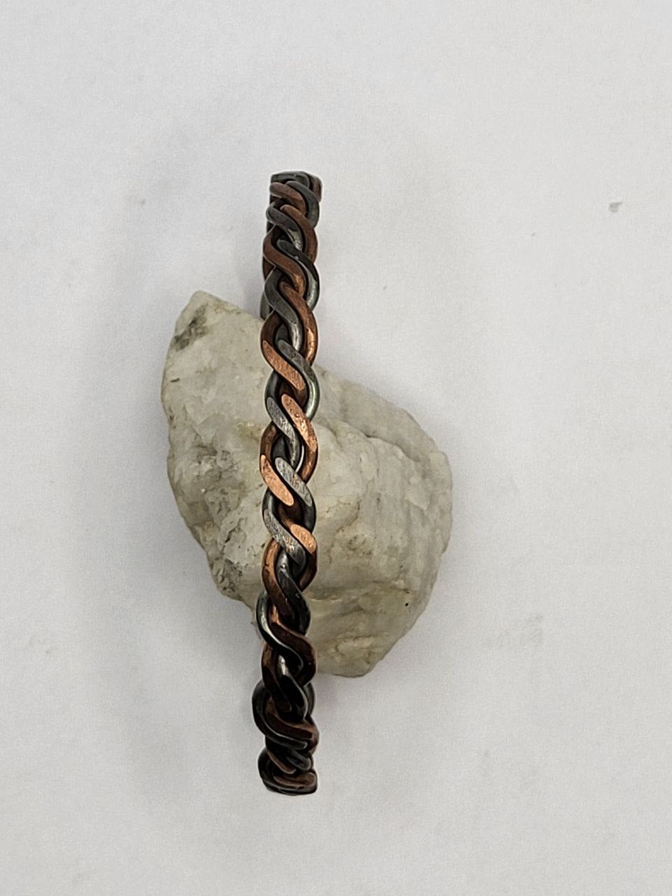 Steel-Copper-Mesh - Armreifen