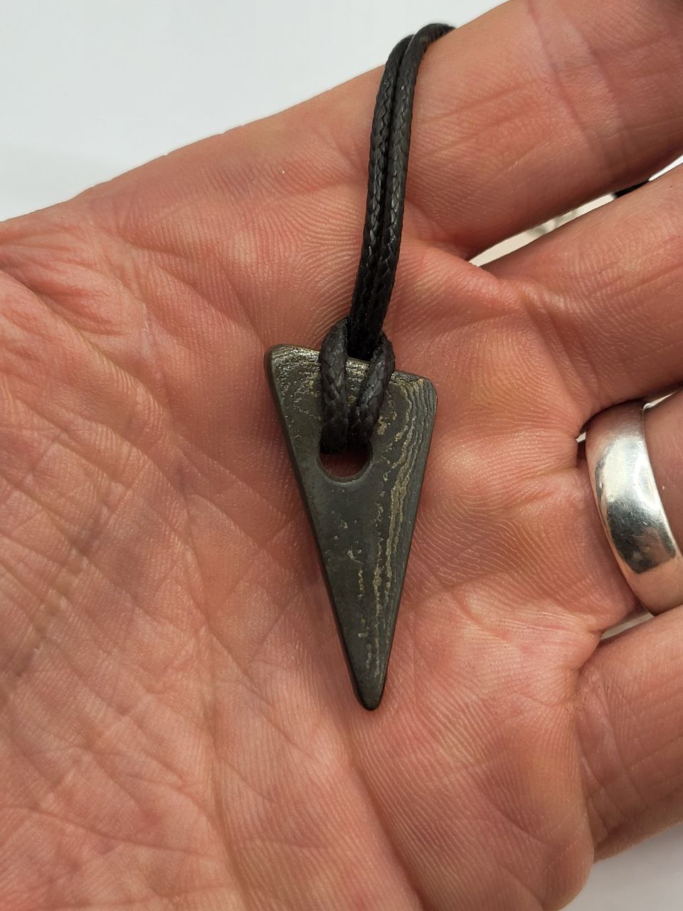 Kupfer-Damast dezent Anhänger