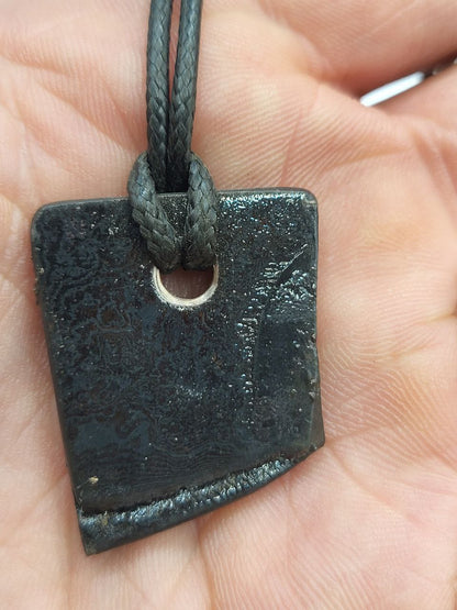 Damast Obsidian Look Anhänger