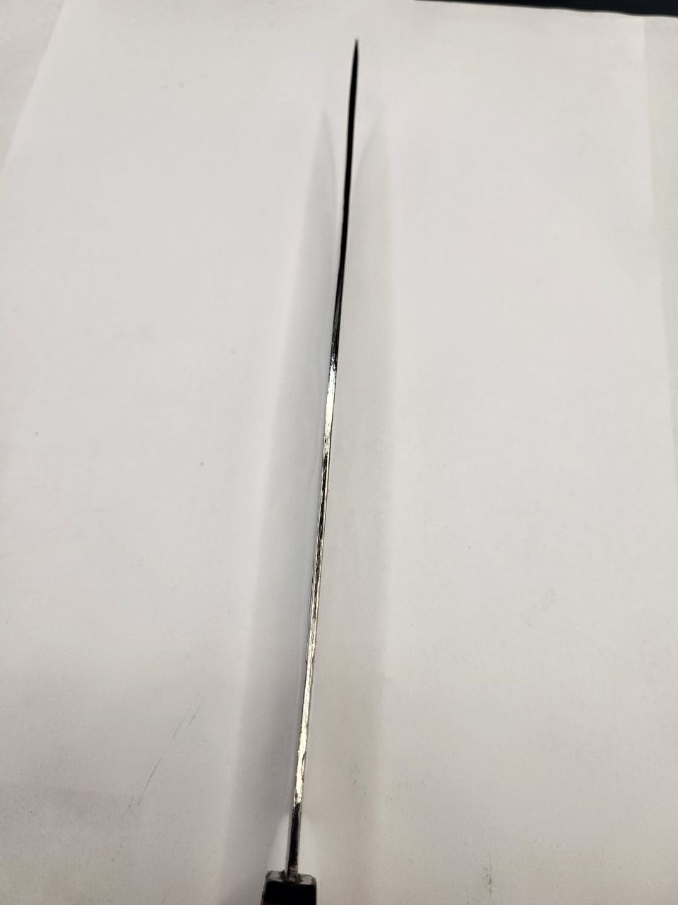 Big Allrounder CU-Damast Shiny handgeschmiedet mit Mango-Griff