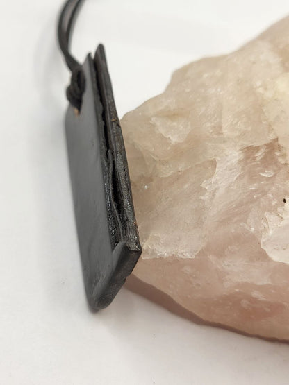 Damast Obsidian Look Anhänger