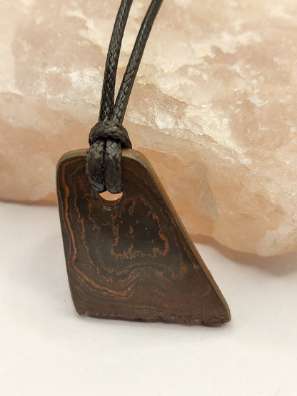 Kupfer-Damast Anhänger