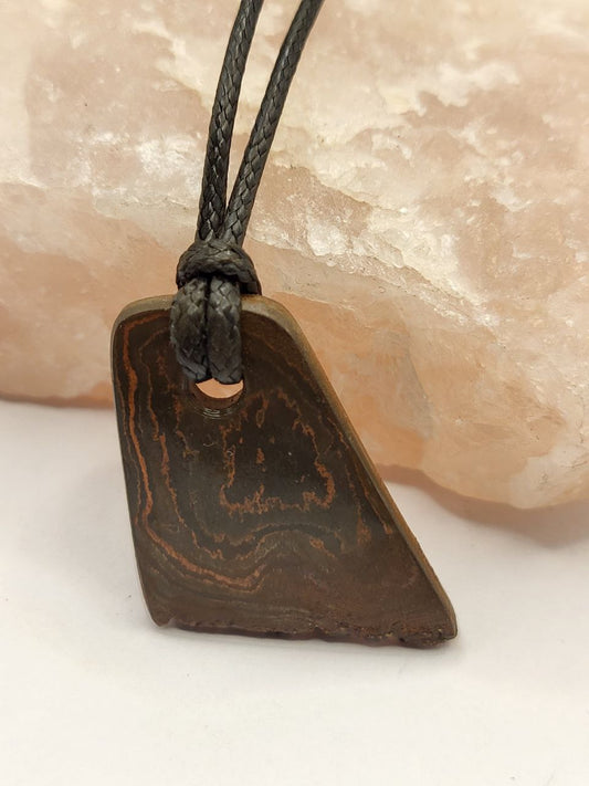 Kupfer-Damast Anhänger