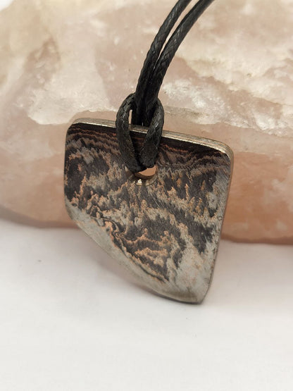 Kupfer-Damast shiny Anhänger